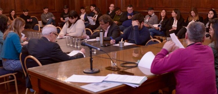 Se reunió la Comisión de Derechos Humanos en la Legislatura