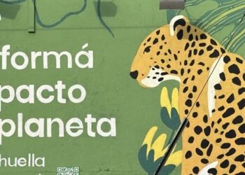 Conciencia Ambiental: un mural en Palermo invita a tomar acción por el clima