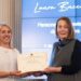 Laura Buccellato recibió la distinción como Personalidad Destacada 
