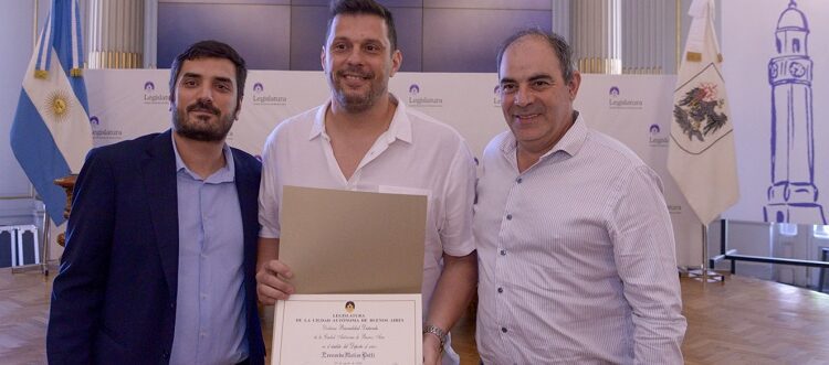 Leonardo Matías Patti es nueva Personalidad Destacada del Deporte