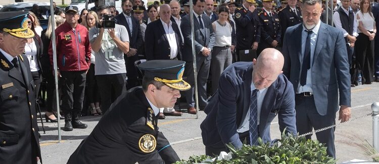 Waldo Wolff rindió homenaje a los Policías de la Ciudad caídos en cumplimiento del deber y exigió el esclarecimiento de sus  asesinatos