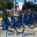 Pasatiempo en bici o caminando por la Ciudad