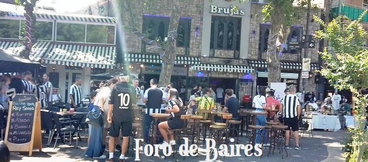 Fiebre brasileña en Palermo con la Final de la Copa Libertadores