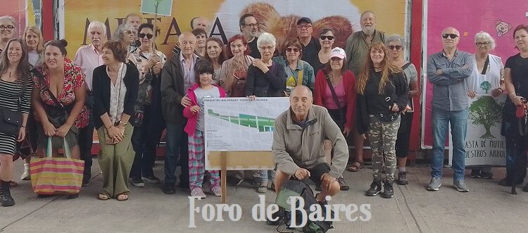 Proyectan abrir y cementar las calles internas del Parque Ferroviario de Palermo pero los vecinos se resisten porque quieren más verde en la Ciudad