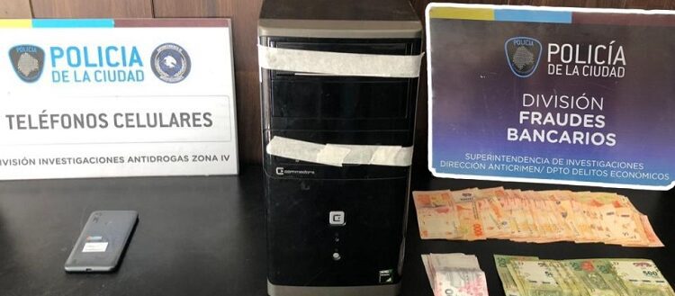 Operativo “Textiles Impostoras”: 10 detenidos por fraudes bancarios por casi 200 millones de pesos