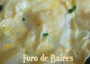 Una rica tortilla de papa al horno puede ser más sana que frita