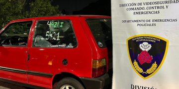 Persecución entre San Martín y Barracas tras eludir un control vehicular