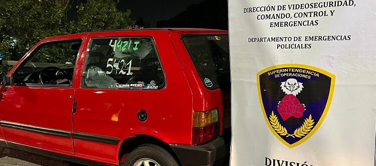 Persecución entre San Martín y Barracas tras eludir un control vehicular