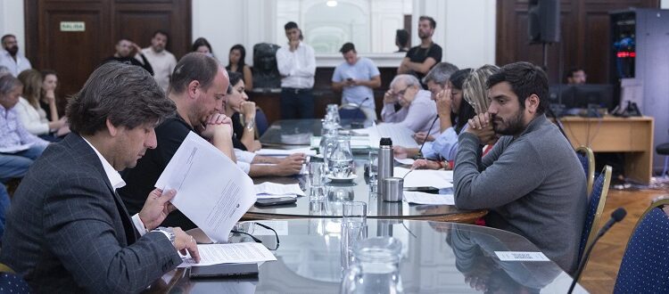 Se realizaron tres audiencias públicas y se reunió la comisión de Turismo y Deportes