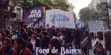 Las imágenes que dejó la marcha del 8M en Buenos Aires