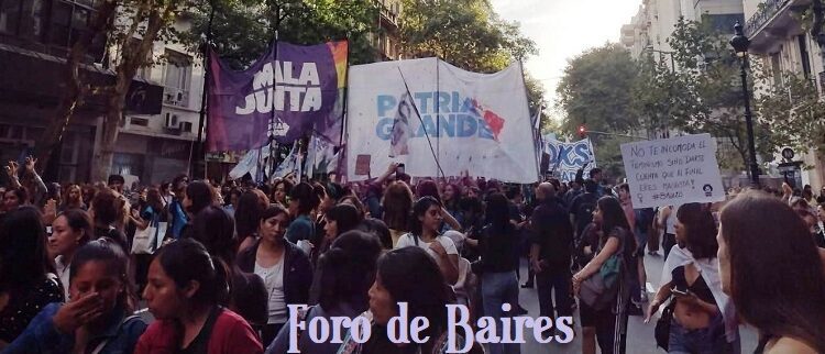 Las imágenes que dejó la marcha del 8M en Buenos Aires