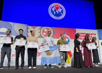 Argentina sube por segundo año consecutivo al podio en el Campeonato Mundial de la Pizza en Parma