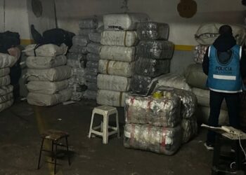 Policía de la Ciudad Secuestró mercadería de contrabando valuada en suma millonaria en un estacionamiento de Balvanera