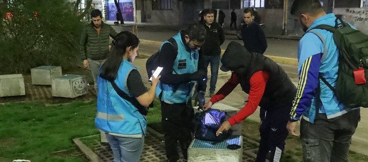 Otro operativo saturación y más controles en Once