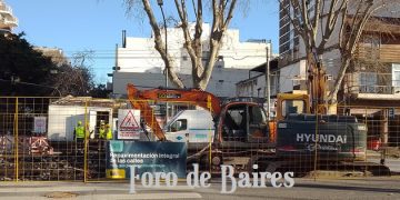 Siguen las obras de mantenimiento del Metrobus Juan B. Justo