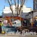 Siguen las obras de mantenimiento del Metrobus Juan B. Justo