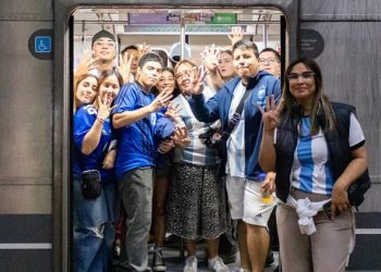 La línea D este jueves funcionará con servicio especial por el partido que se jugará en el Estadio Monumental
