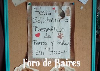 Este Sábado, se viene en Palermo la feria a beneficio para los animalitos sin hogar