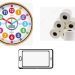 El uso del celular, el papel higiénico, y la hora