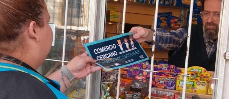 “Comercio Cercano”: una red de protección para los alumnos dentro de los Senderos Escolares