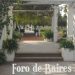 Entrada al Jardín de Rosas y a la Pérgola del Lago en el Rosedal de Palermo, una mañana de Octubre