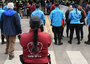 Operativo de la Ciudad en River – Sarmiento: 49 trapitos demorados, seis micros remitidos y un prófugo por robo capturado