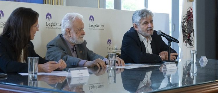 La Legislatura porteña homenajeó a Francesco Tonucci