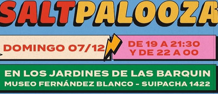 Vuelve en su segunda edición la propuesta más rica del país: Saltapalooza II