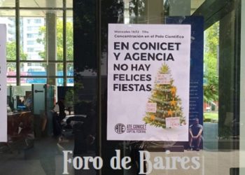 En CONICET y AGENCIA no hay Felices Fiestas: continúa el plan de lucha