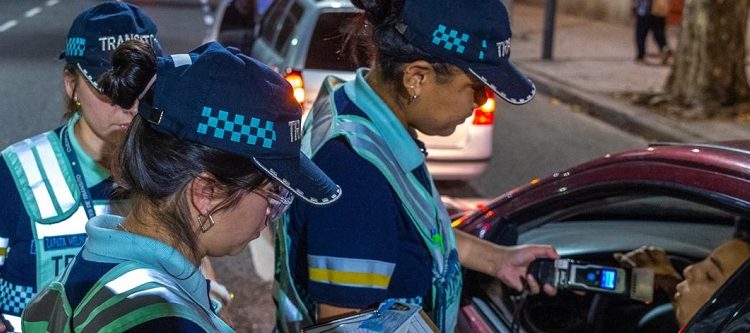La Ciudad reforzó los controles de alcoholemia por la Navidad: la tasa de positivos cayó a la mitad
