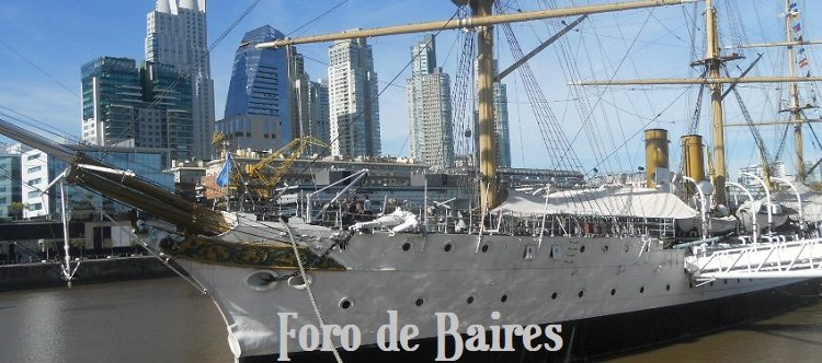 Visitas a Puerto Madero por la Fragata Sarmiento