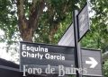 Se inauguró la esquina Charly García a metros de su casa