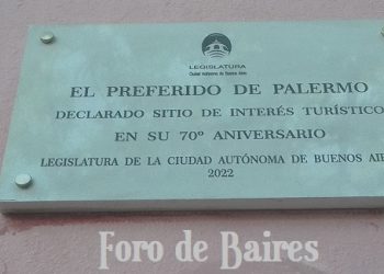 «El Preferido de Palermo» se encuentra frente a la cuadra en la que vivió Jorge Luis Borges