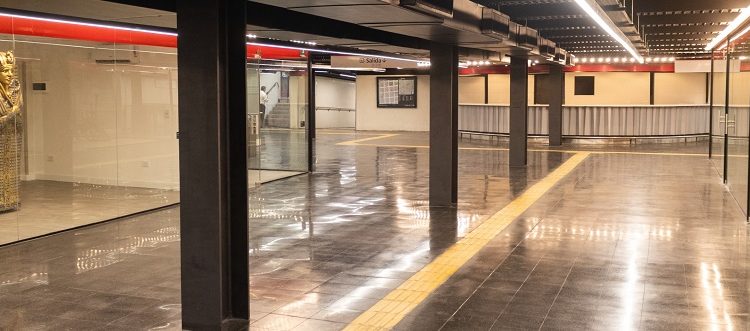Reabrió la estación Uruguay completamente renovada y con un homenaje a los teatros de la calle Corrientes