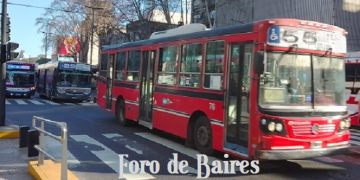 La línea 55 cambió de recorrido en el barro de Palermo