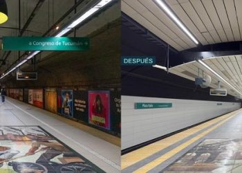 Subte: reabrió la estación Plaza Italia completamente renovada