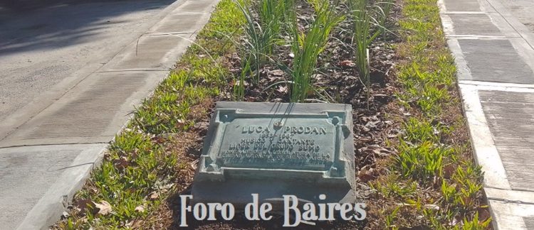Se restauró la plazoleta Luca Prodan en la intersección de Uriarte, Fray Justo María de Oro y El Salvador
