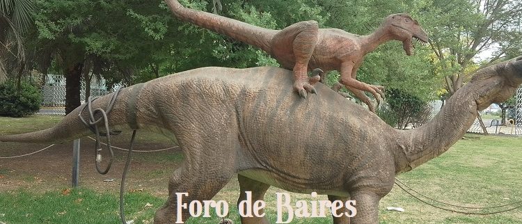 El Parque de las Ciencias en Palermo sumó dinosaurios a su predio