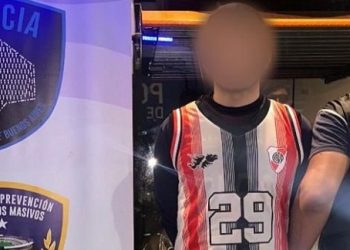 Operativo en la Copa Sudamericana: Un prófugo con captura internacional por abuso sexual fue detenido por la Policía de la Ciudad en los controles de River-Carabobo
