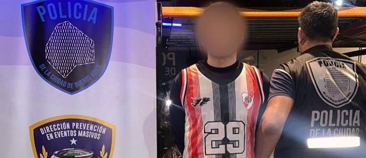 Operativo en la Copa Sudamericana: Un prófugo con captura internacional por abuso sexual fue detenido por la Policía de la Ciudad en los controles de River-Carabobo