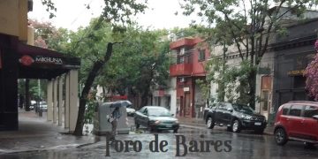 Se aproximan las lluvias a Buenos Aires y caen las temperaturas a un frío total
