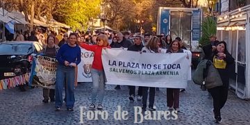 Los vecinos de Palermo presentaron un amparo contra el Gobierno Porteño para defender Plaza Armenia