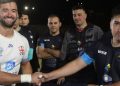 Recibieron al equipo de rugby de la Policía de Inglaterra en un encuentro deportivo e institucional
