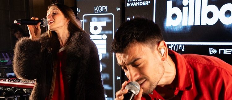 Agus Bernasconi y Yami Safdie presentaron “Besos en pausa” en vivo