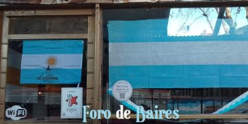 La fiebre del Mundial se vive a pleno en los bares de Palermo