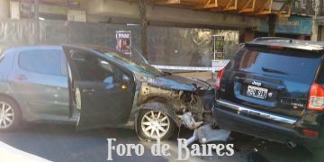 Un choque en Paraguay y Scalabrini Ortíz dejó a una mujer herida