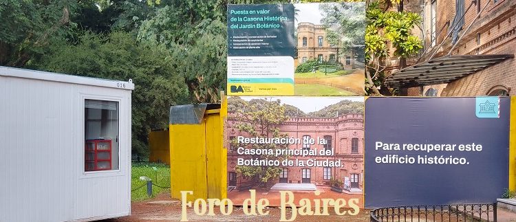 Dictaron una medida cautelar contra el cese de obras en el Jardín Botánico Carlos Thays