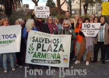 Nuevo encuentro en «Plaza Armenia» contra el estacionamiento subterráneo
