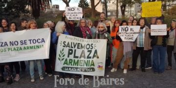 Nuevo encuentro en «Plaza Armenia» contra el estacionamiento subterráneo