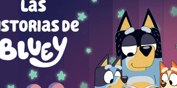 La premiada serie de libros “Bluey Book Reads” hace su debut en español con cuatro voces muy conocidas
